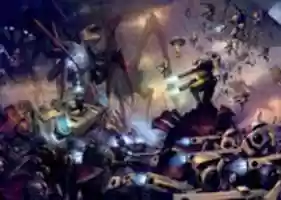Free download Warhammer 40k - Tau Fighting Tyranids [Copyright MajesticChicken] free photo or picture to be edited with GIMP online image editor